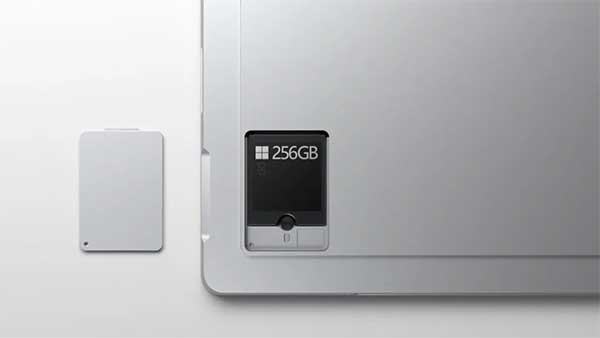 Surface Pro 7+ removable SSD image