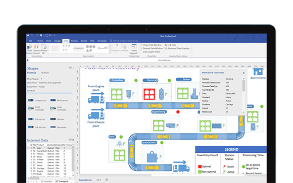 Microsoft Visio screenshot