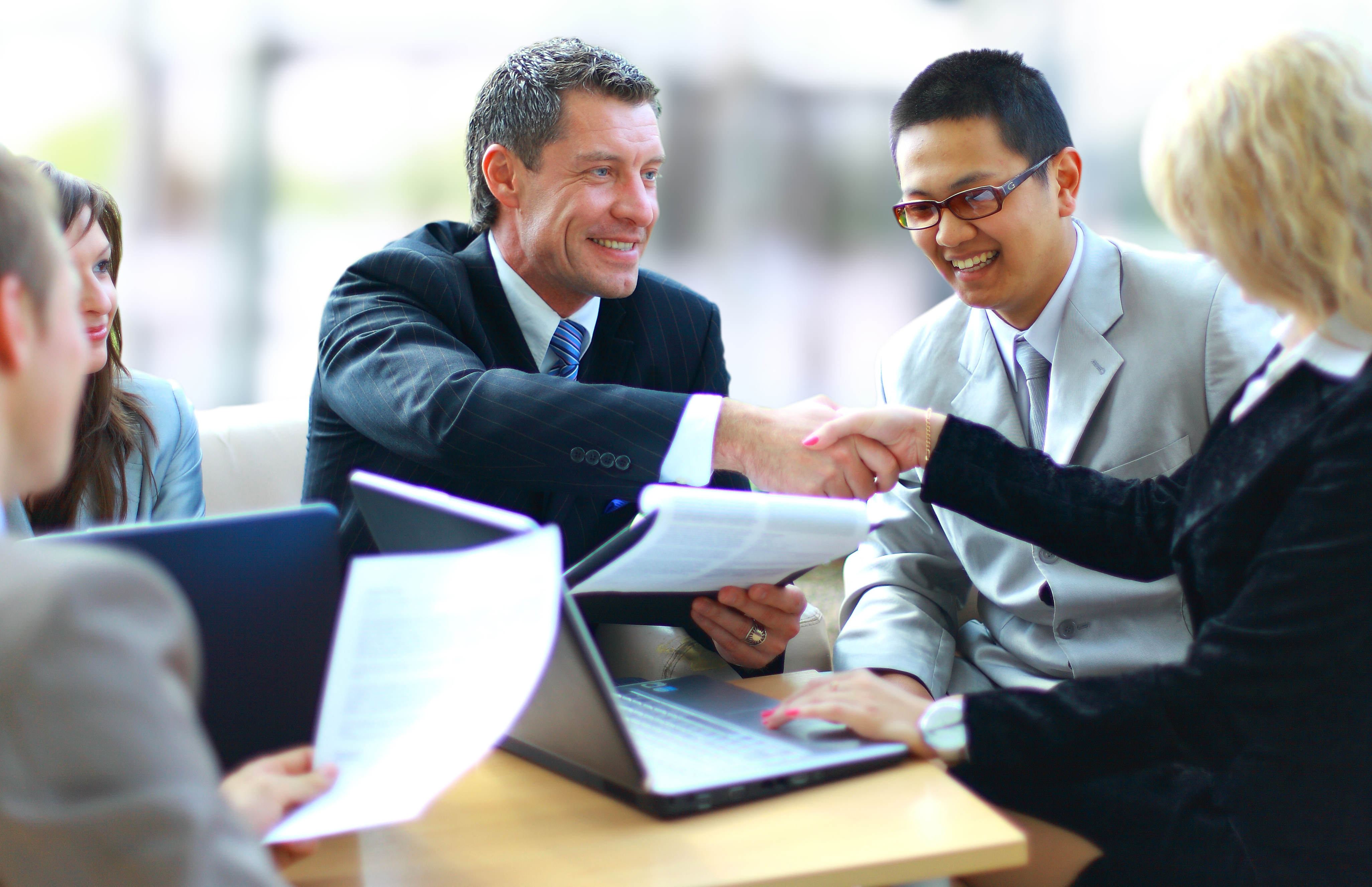 Business Professionals in a meeting