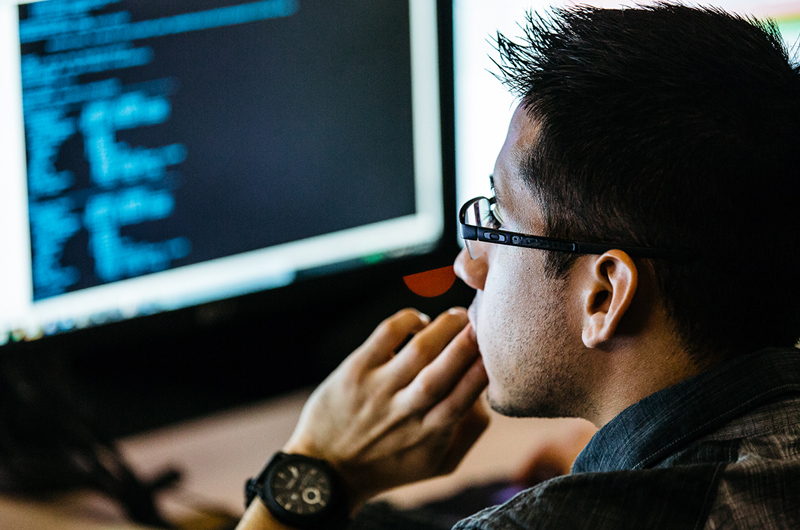 Network admin reading through code