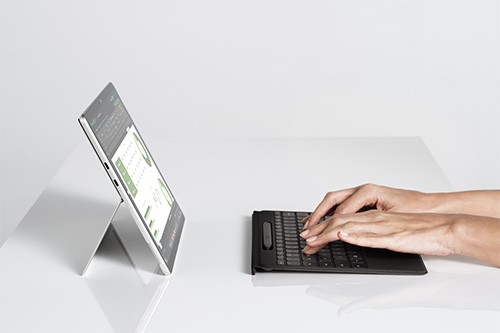 Microsoft Surface Pro 11 Microsoft Surface Pro 11 met keyboard