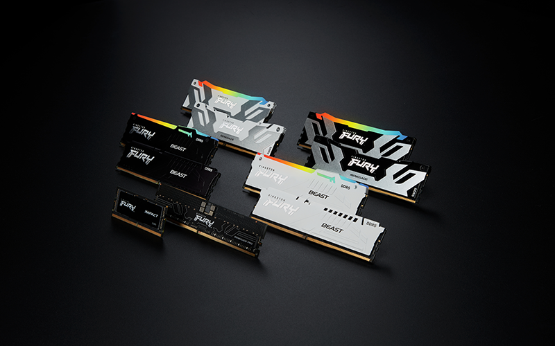 Kingston FURY memory and SSDs family